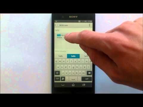 how to send a text message on an android mobile phone - Lesson 2