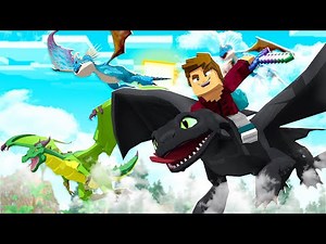 *NEW* HOW TO TRAIN YOUR DRAGON IN MINECRAFT!