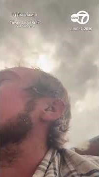 Man captures terrifying moment tornado destroys home while he's inside
