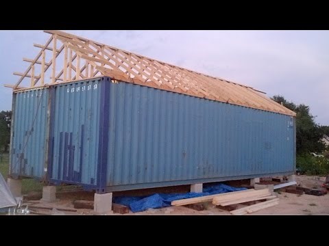 Container Home Build in pictures Part 1