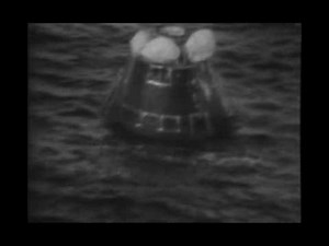 APOLLO 13 - all BBC's TV original reentry & splashdown footage - part 4 of 5
