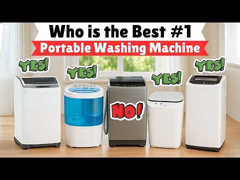 ✅5 Best Portable Washing Machines 2025 – For Apartments, RVs & More!