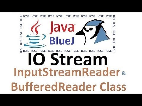 #25 Input/Output Stream - Importing java.io class - InputStreamReader and BufferedReader