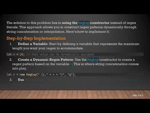Dynamic Regex in JavaScript: How to Use Variables within Patterns