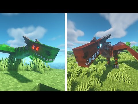 Minecraft Ice and Fire DRAGON GUIDE