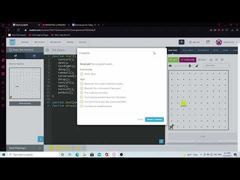 Karel Challenges #1 | Fetch | Racing Karel | CodeHS Tutorial |