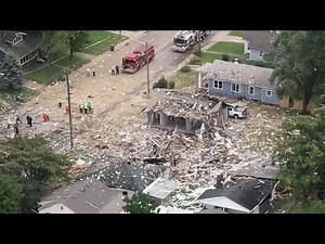Indiana house explosion captured on camera, 3 dead and 39 homes damaged