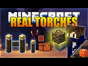 Realistic Torches Mod 1.16.5/1.12.2/1.7.10 (Real Time Dynamic Lighting) for Minecraft PC
