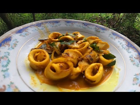 How to Make Cuttle Fish Curry at Home / APE AMMA