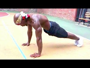 How to WORKOUT your CHEST with PUSH UPS - Motivation by Moses | That's Good Money