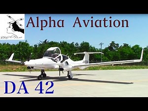 航空機あれこれ＃Diamond DA42 - Alpha Aviation