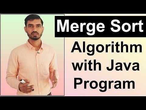 Merge Sort Algorithm With Java Program by Deepak