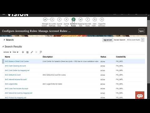 Subledger Accounting | Create Account Rules and Mapping Set
