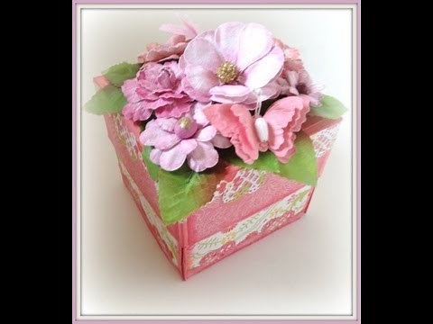 Exploding Box With Explosive Flowers Tutorial - Part 1