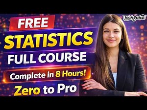 FREE Statistics Full Course 🔥 | Complete Statistics in 8 Hours | Zero to Pro | Techstack