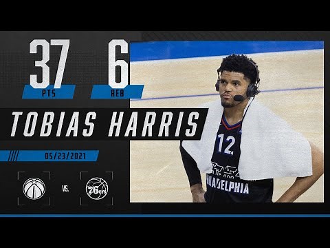 Tobias Harris erupts for playoff-career-high 37 points in the 76ers' Game 1 win | NBA Highlights