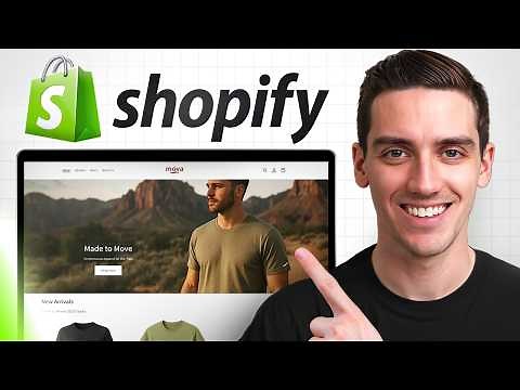 Shopify Website Design Tutorial 2026 (FOR BEGINNERS)