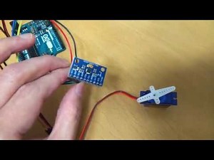 Arduino Uno 로 MPU-9250 IMU 센서를 사용해 SG90 서보모터 제어하기