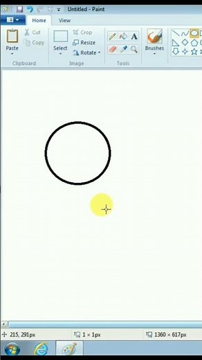 use copy or paste in ms paint 🎨 #पेंट #paint #copy #shorts #yt