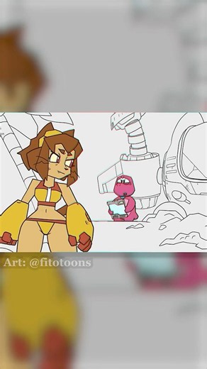 Gobbles is DOWN BAD! - GAMEOVERSE Fandub #gameoverse #gobbles #kaboodle #glitch #comicdub