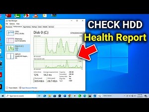 How to Check Hard Drive Health in windows PC