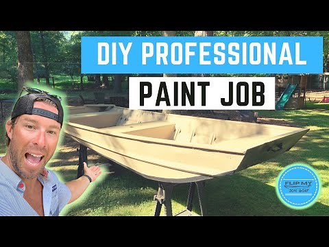 How to Paint A Jon Boat DIY Professionally (2020)