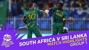 MATCH HIGHLIGHTS: A nervy, see-saw encounter went South Africa's way as they came good at the death to seal a last-over four-wicket win against Sri Lanka 👏 #CricketTogether #T20WorldCup | ICC - International Cricket Council