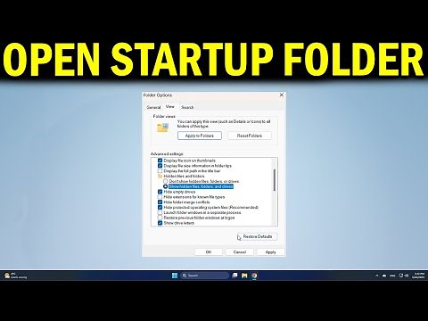 How To Access the Startup Folder on Windows 11 or 10