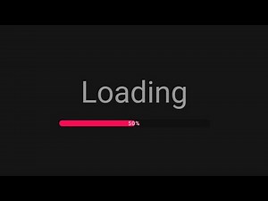 Loading Animation using HTML CSS & Javascript | Animated Progress Bar