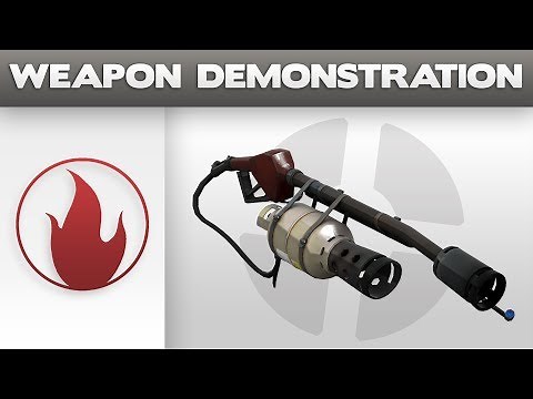 Weapon Demonstration: Flame Thrower