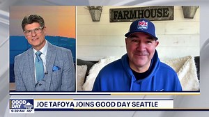 Celebrating Blue Friday with former Seattle Seahawk Joe Tafoya