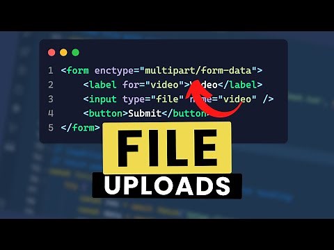 HTML File Uploads in 5 Minutes (Plus Some JavaScript Features)