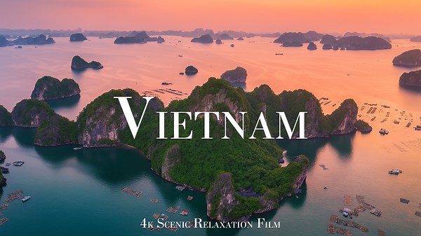 Découverte paisible de la baie d'Ha Long – Vietnam en 4K