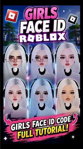 Girls Face ID Roblox 💖✨ #roblox #viral #gaming #facecodes #code