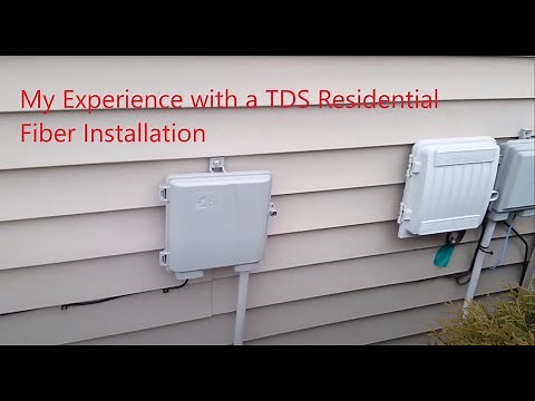 TDS Fiber Internet Installation Experience (Residential)