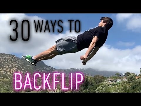 30 WAYS TO BACKFLIP!