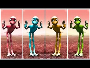 👽 All Green Alien Dance Variations 💥 Full HD Remix Edition!