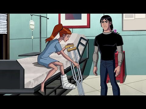 Gwen breaks her leg [Ben 10]
