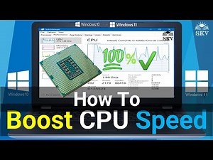 Boost Windows 10/11 Performance: Boost CPU Speed or Processor Performance in Windows 10/11 (5 Tips)