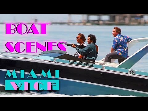 Best BOAT Scenes | Miami Vice