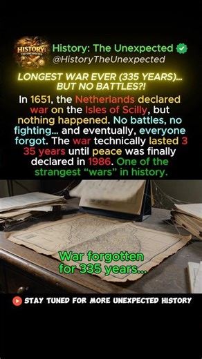 The Longest War in History Lasted 335 Years