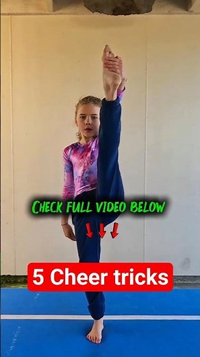 5 Cheerleading Skills You Can Practice at Home! 🎀🔥