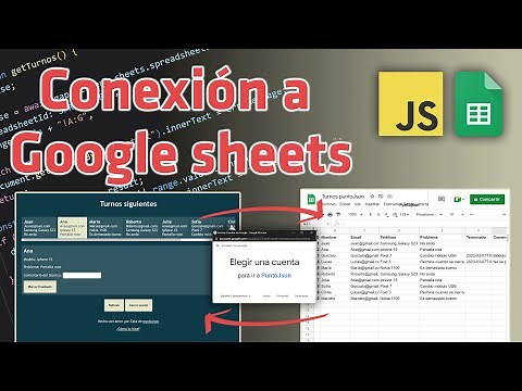 Conectar una aplicación web con Google sheets TUTORIAL PASO A PASO