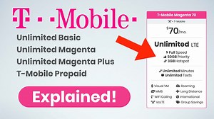 T-Mobile's Unlimited Data Plans Explained