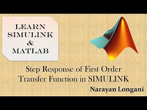 Step Response of First Order Transfer Function in SIMULINK