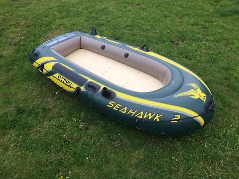 Make a $10 wood floor for your Intex Seahawk
