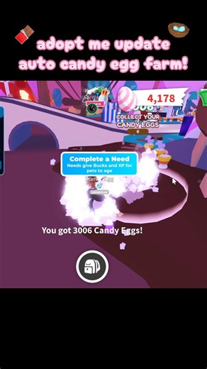 AUTO CANDY EGG FARM SCRIPT — NEW ADOPT ME UPDATE SCRIPT! FREE KEYLESS PASTEBIN 2026 #adoptme #roblox