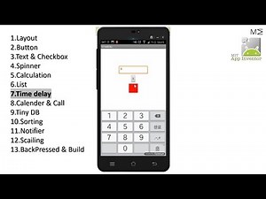 APP inventor #7 Time Delay