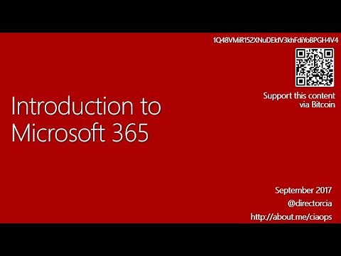 Introduction to Microsoft 365