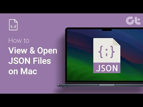 How to View and Open JSON Files on Mac | No Third-Party App Required | Guiding Tech